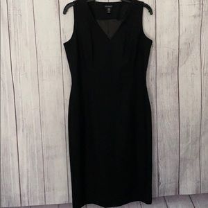 Notorious black wool blend size 10 dress EUC